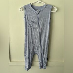 Kyte Baby Sleeveless Zip Romper Lilac
